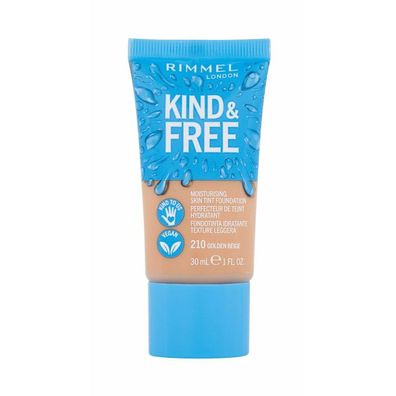 Rimmel London Kind y Free Tint Foundation 210-Golden Beige