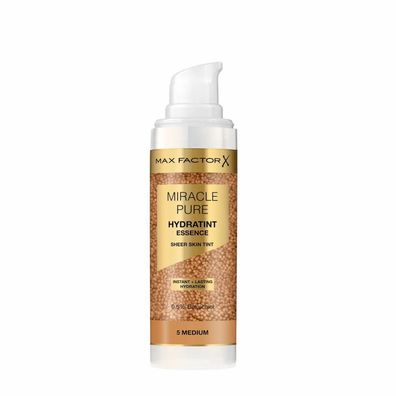 MAX FACTOR Foundation Miracle Pure Hydratint Essence 5 Medium, 30 ml