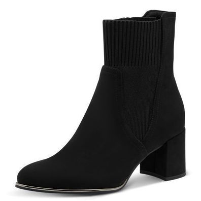 Marco Tozzi Stiefeletten - Schwarz Textil
