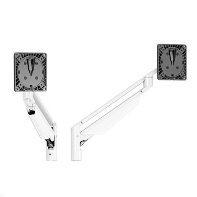 Novus Clu Duo Monitorhalterung ohne Befestigung (990 + 4101 + 000), weiß