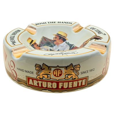 Arturo Fuente Zigarrenaschenbecher aus Keramik, weiß