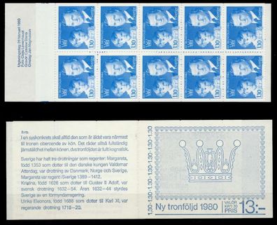 Schweden Markenheftchen Nr MH-1101 postfrisch MH S0227AE