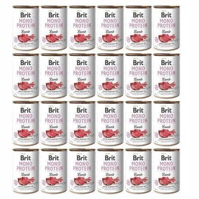 BRIT Mono Protein Lammfleisch 24 x 400 g