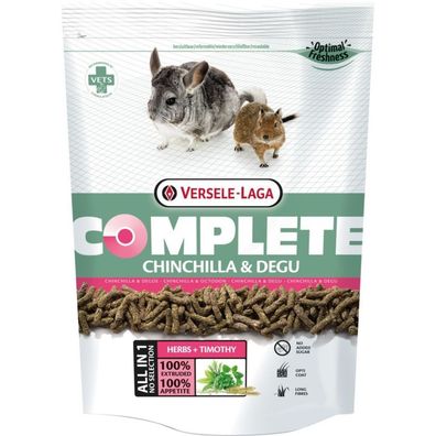 VerseleLaga Futter für Chinchillas und Degus 8 kg