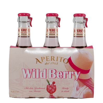 Aperito Wild Berry Cocktail (3 x 0,2L)