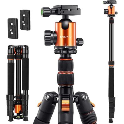 VICTIV 205cm Stativ für DSLR mit Kugelkopf