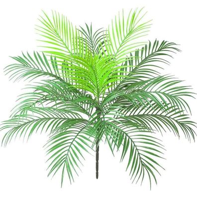 Aisamco Künstliche Palmblattbusch 63 cm grün