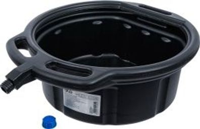 BGS technic - Öl-Auffangwanne mit Ausgießer | 15 l