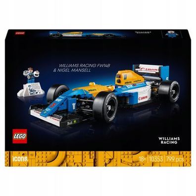 LEGO ICONS 10353 Williams Racing FW14B und Nigel Mansell