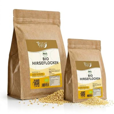 Tasty Pott Bio Hirseflocken - im Beutel