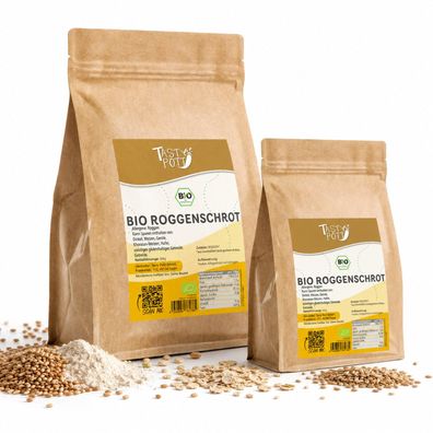 Tasty Pott Bio Roggenschrot - im Beutel