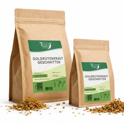 Tasty Pott Goldrutenkraut getrocknet & geschnitten - im Beutel