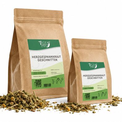Tasty Pott Herzgespannkraut getrocknet & geschnitten - im Beutel