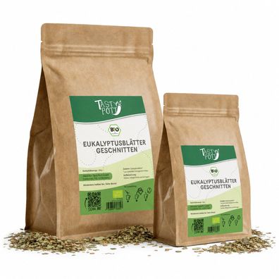 Tasty Pott Bio Eukalyptusblätter getrocknet & geschnitten - im Beutel
