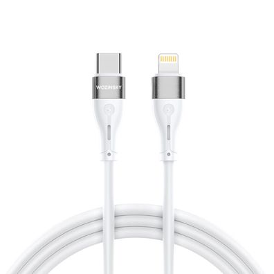 Kabel für iPhone USB-C - Lightning PD 27W 1m weiß