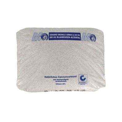 Juraperle Calciumcarbonat Filtermaterial Körnung 1 bis 2 mm 25 kg