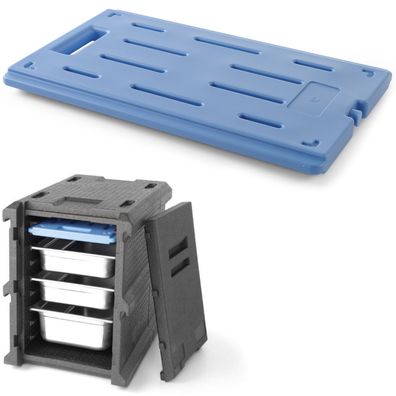 Kühlelement-Einsatz für Thermoboxen, wärmeisolierte Behälter von 0 bis 4 °C GN1/2