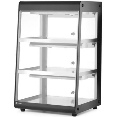 Verstellbare beheizte Vitrine, 3 Stufen, 50-70 °C, 500 W