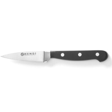 Professionelles, geschmiedetes Stahl-Schälmesser Kitchen Line 90 mm - Hendi 781395