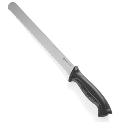 Professionelles Brot- und Teigmesser schwarz HACCP 250 mm - Hendi 843000