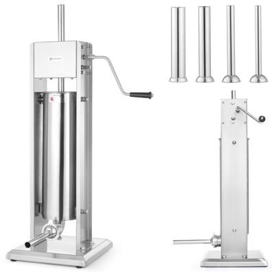 Profi Line 7L Vertikal-Wurstfüller aus Edelstahl - Hendi 282090