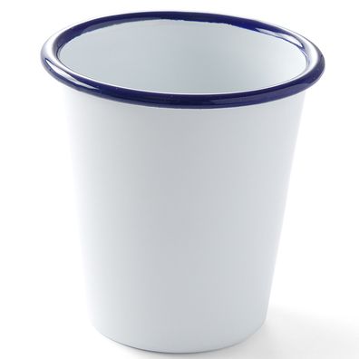 Weißer Emaillebecher 300 ml Hendi 621325