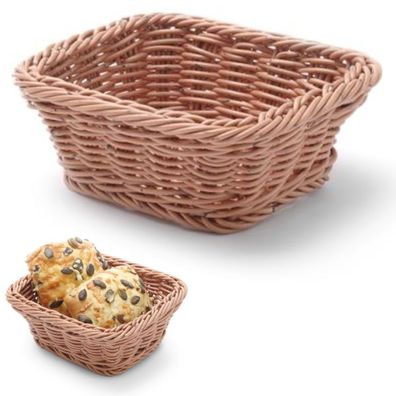 Korbtablett für Brot, Obst, verstärkt GN1/6 - Hendi 426746