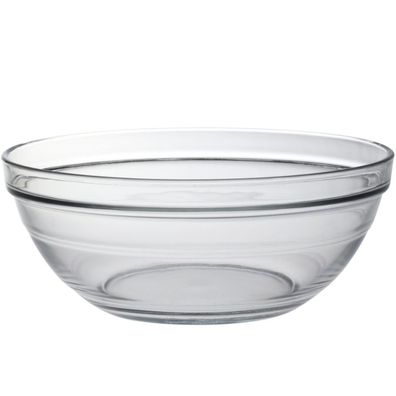 Salatschüssel aus gehärtetem Glas Duralex Gigogne, Durchmesser 205 x 80 mm