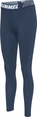 Hummel Damen Leggings Hmlte Maja Mid Waist Cotton Tights 213459