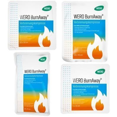 WERO BurnAway® – Verbrennungskompresse