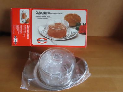 Servierschale Geleedose mit Löffel 20x13 cm Tischfein 0626276030