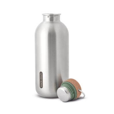 BLACK+BLUM | Trinkflasche, STEEL, olive, 600 ML