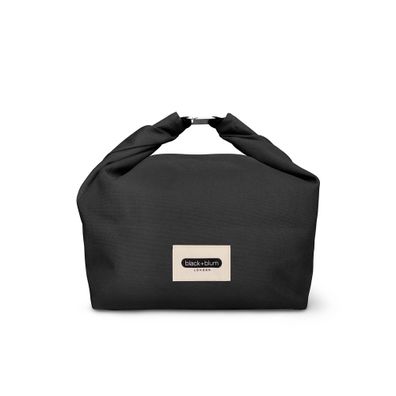 BLACK+BLUM | Lunchbag, isoliert, Lunchtasche, schwarz, 6,7 L