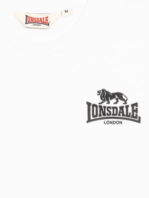 Lonsdale T-Shirt Blairmore T-Shirt normale Passform Doppelpack