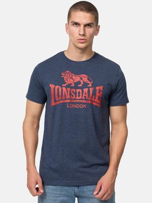 Lonsdale T-Shirt Silverhill T-Shirt normale Passform