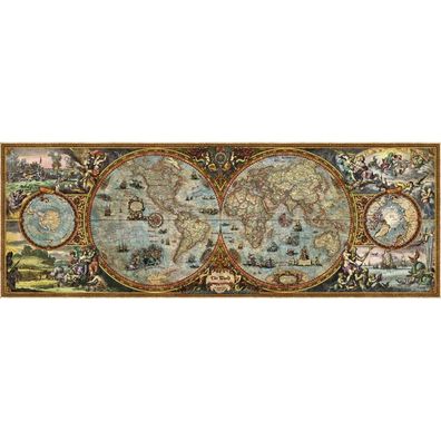 HEYE Panoramapuzzle Weltkarte ( emisphäre) 6000 Teile