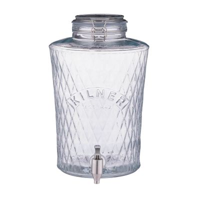 KILNER | Getränkespender, Diamond, klar, 8 L