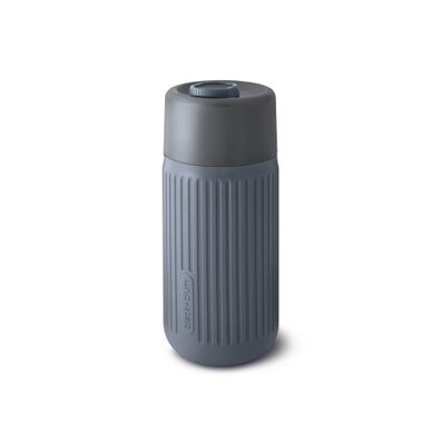 BLACK+BLUM | Kaffeebecher, TO-GO GLAS, schiefer, 340 ML