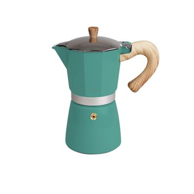 GNALI & ZANI | Espressokocher, Venezia, petrol, 6 T