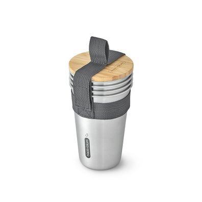 BLACK+BLUM | Becher-Set, TO-GO LUNCH, edelstahl, 4er Set