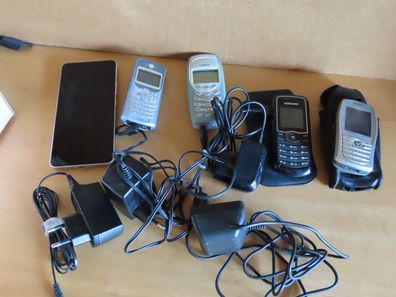 5 Handys DEFEKT x Samsung Glossy Simplicity + Siemens ST55 + Nokia3410