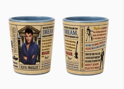 Elvis Presley Shot Glass - Zitate