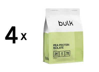4 x Bulk Pea Protein Isolate (1000g) Vanilla