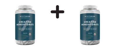 2 x Myprotein MyVitamins Creatine Monohydrate Tabs (250)