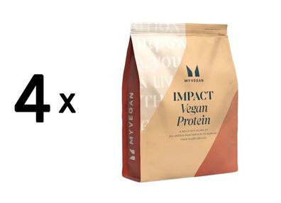 4 x Myprotein Vegan Protein Blend (1000g) Chocolate