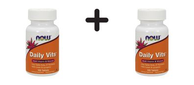 2 x Now Foods Daily Vits Multi (100)