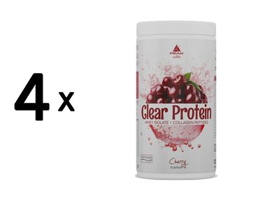 4 x Peak Clear Protein (450g) Cherry