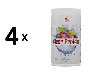 4 x Peak Clear Protein (450g) Wildberry