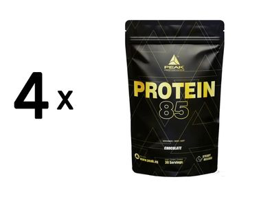 4 x Peak Protein 85 (900g) Chocolate