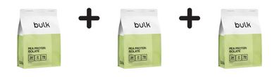 3 x Bulk Pea Protein Isolate (1000g) Vanilla